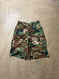 Vintage Sashiko-Repaired Military Camo Short - 32