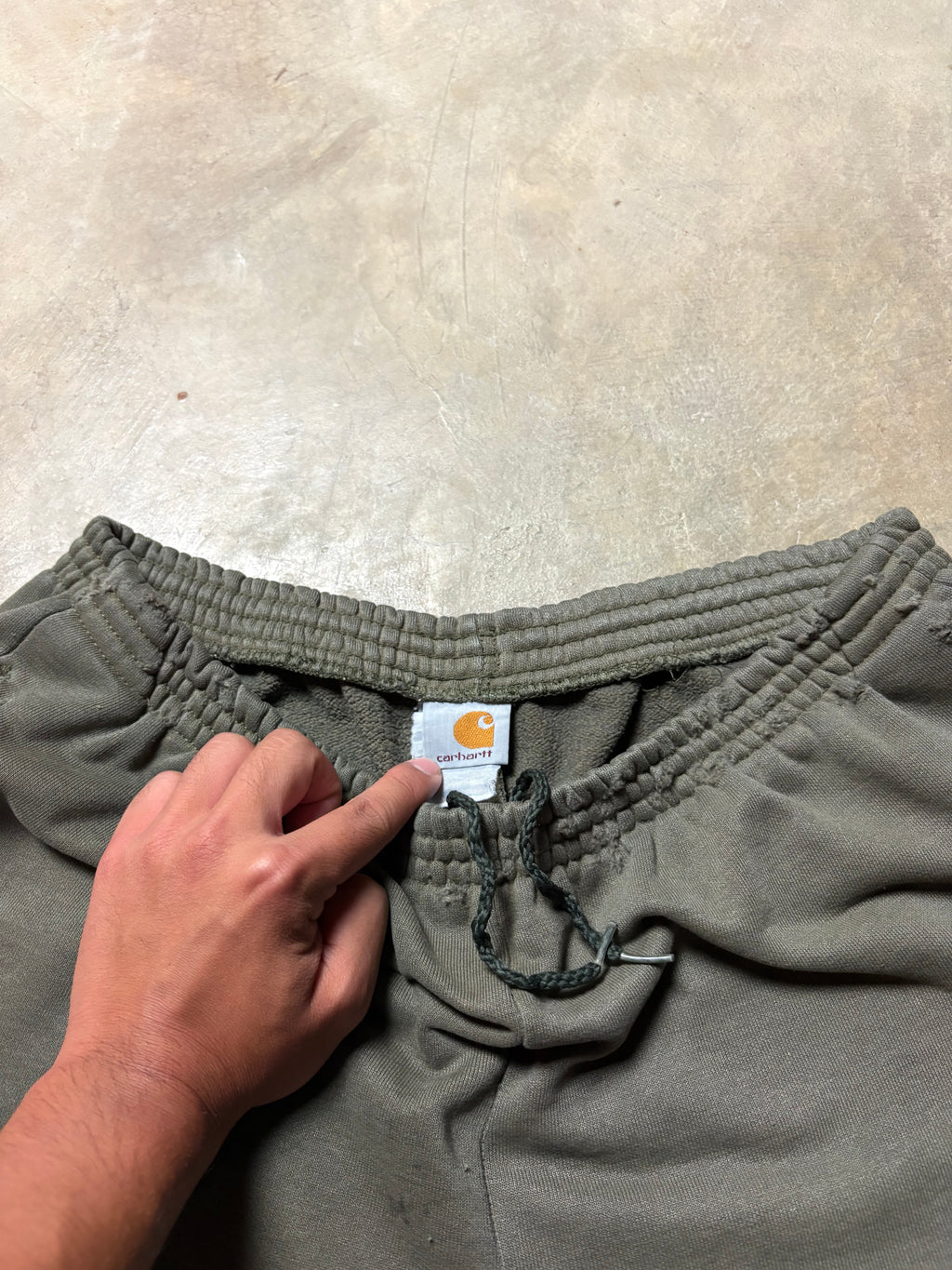 Vintage 90's Carhartt Baggy 3/4 Sweatshort - M