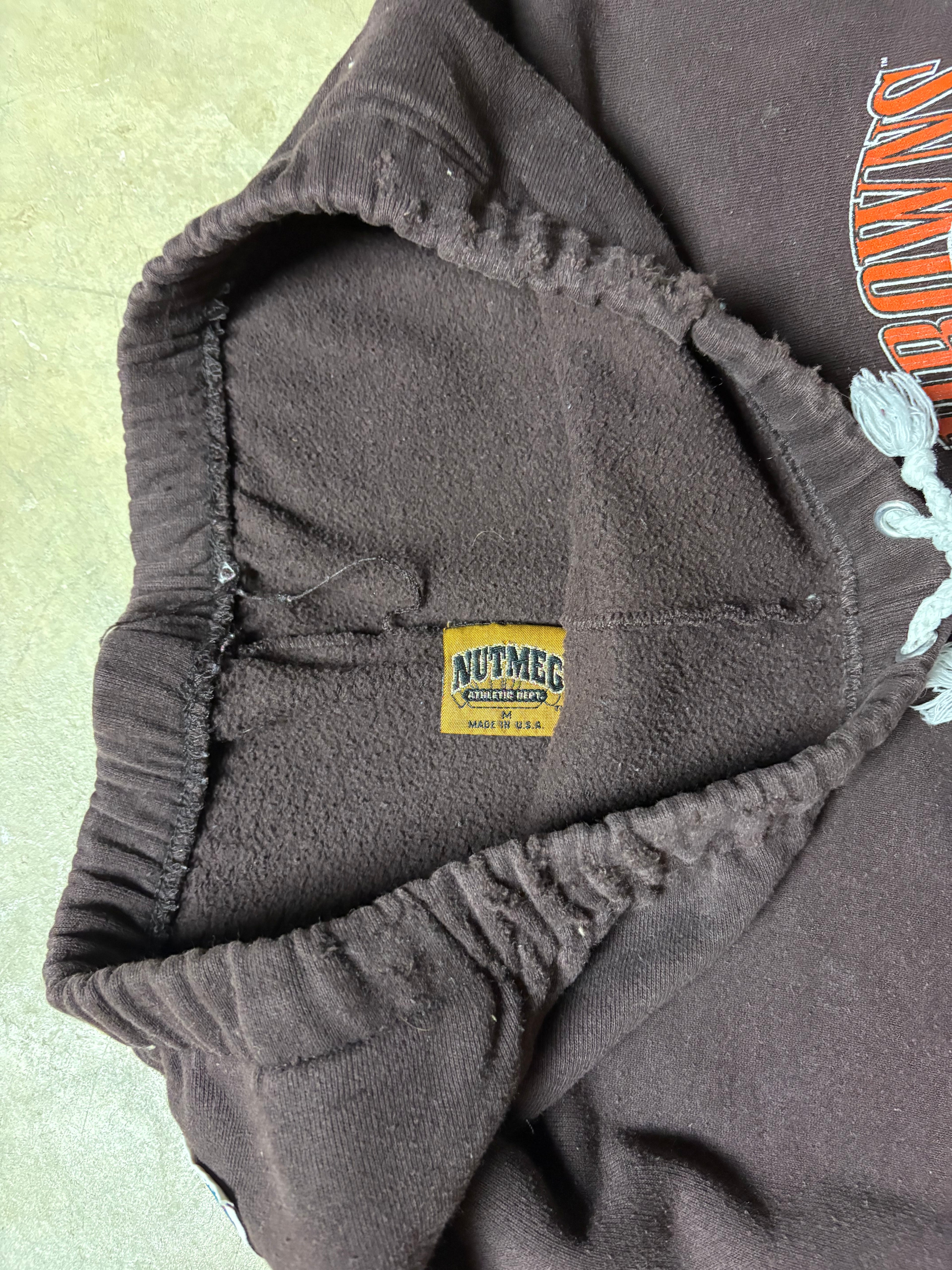 Vintage 90's NFL Browns Relaxed 3/4 Sweatshort - M