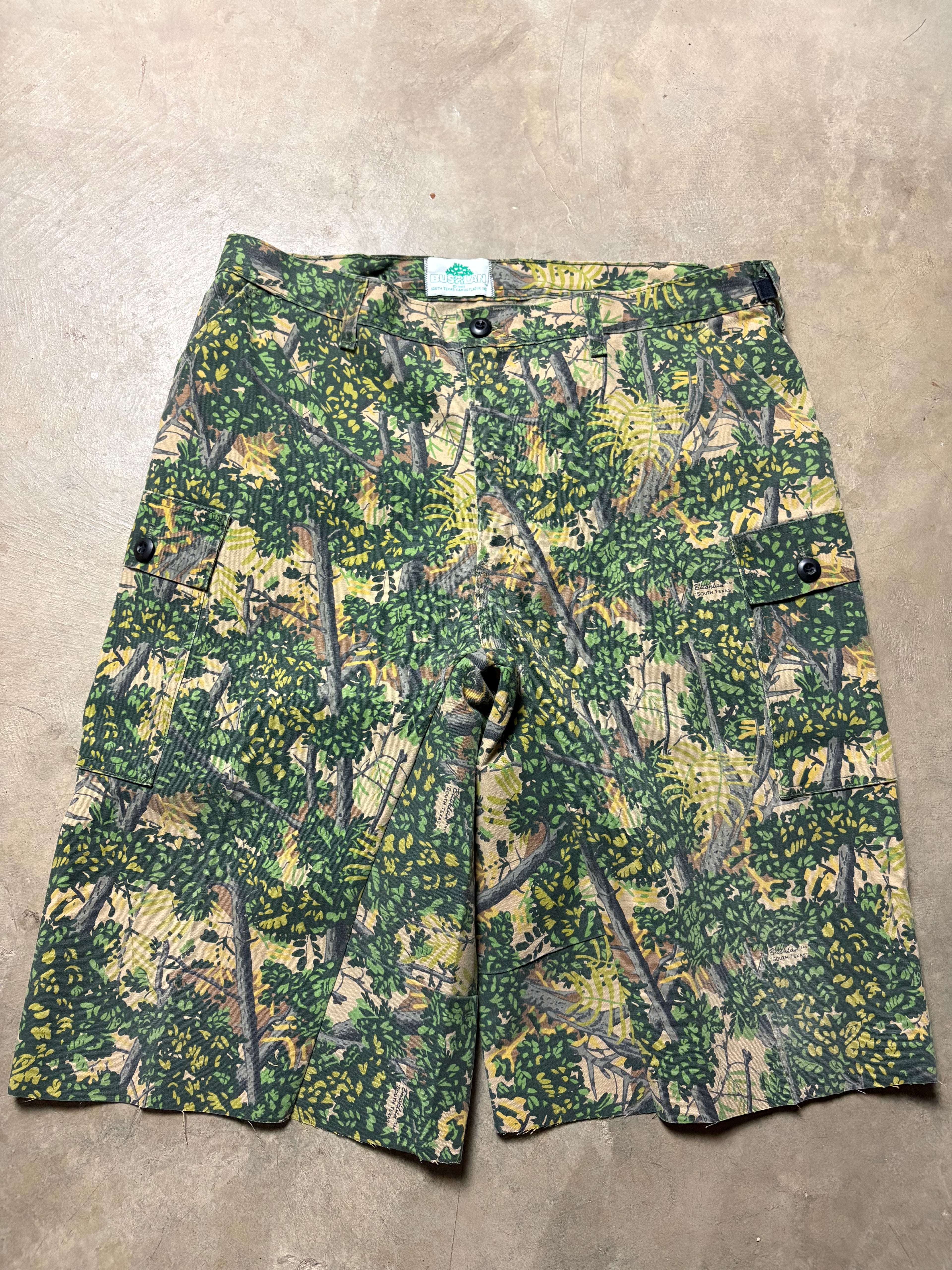 Vintage Japanese Tree Camo 3/4 Short - 36