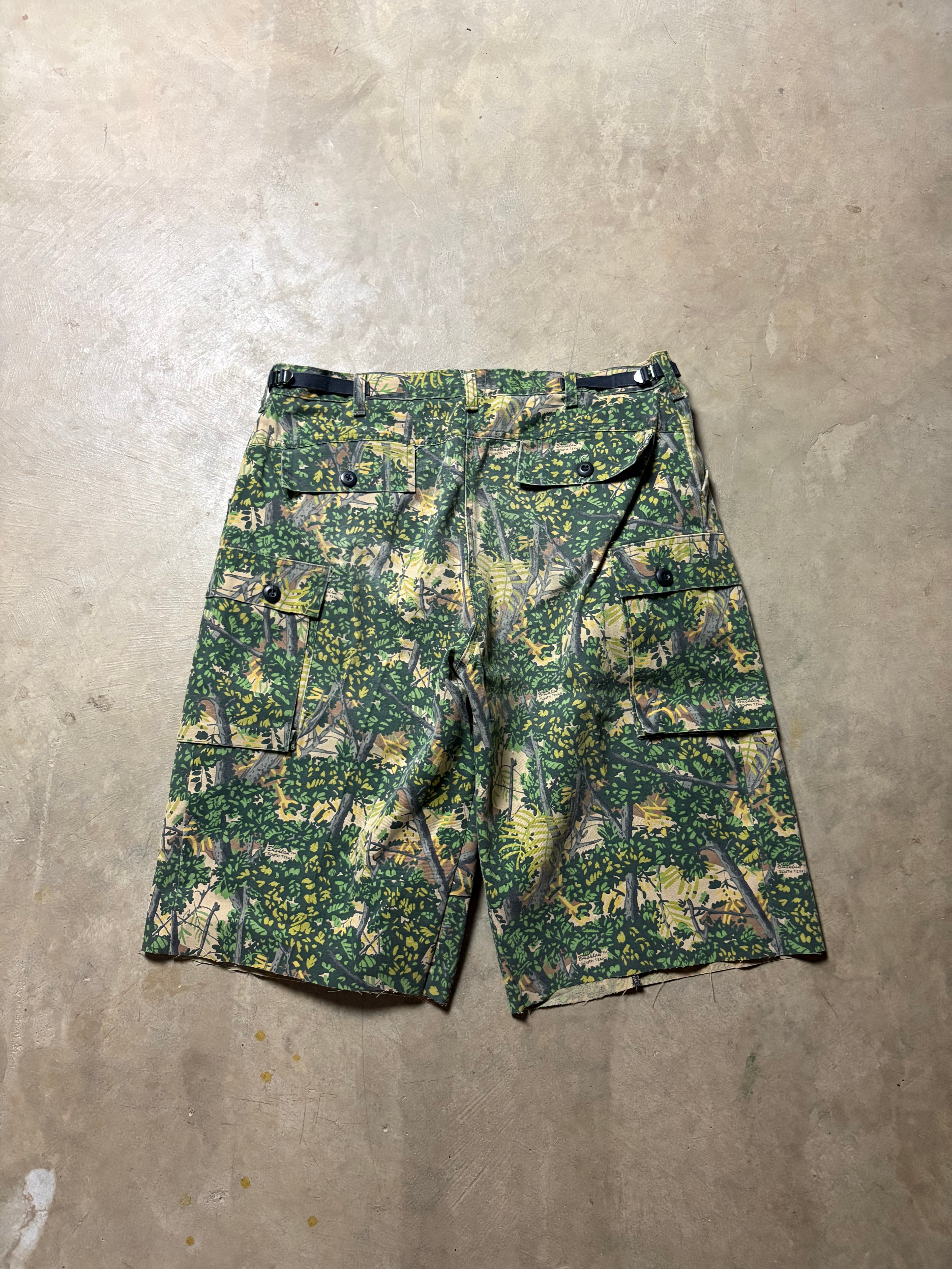 Vintage Japanese Tree Camo 3/4 Short - 36