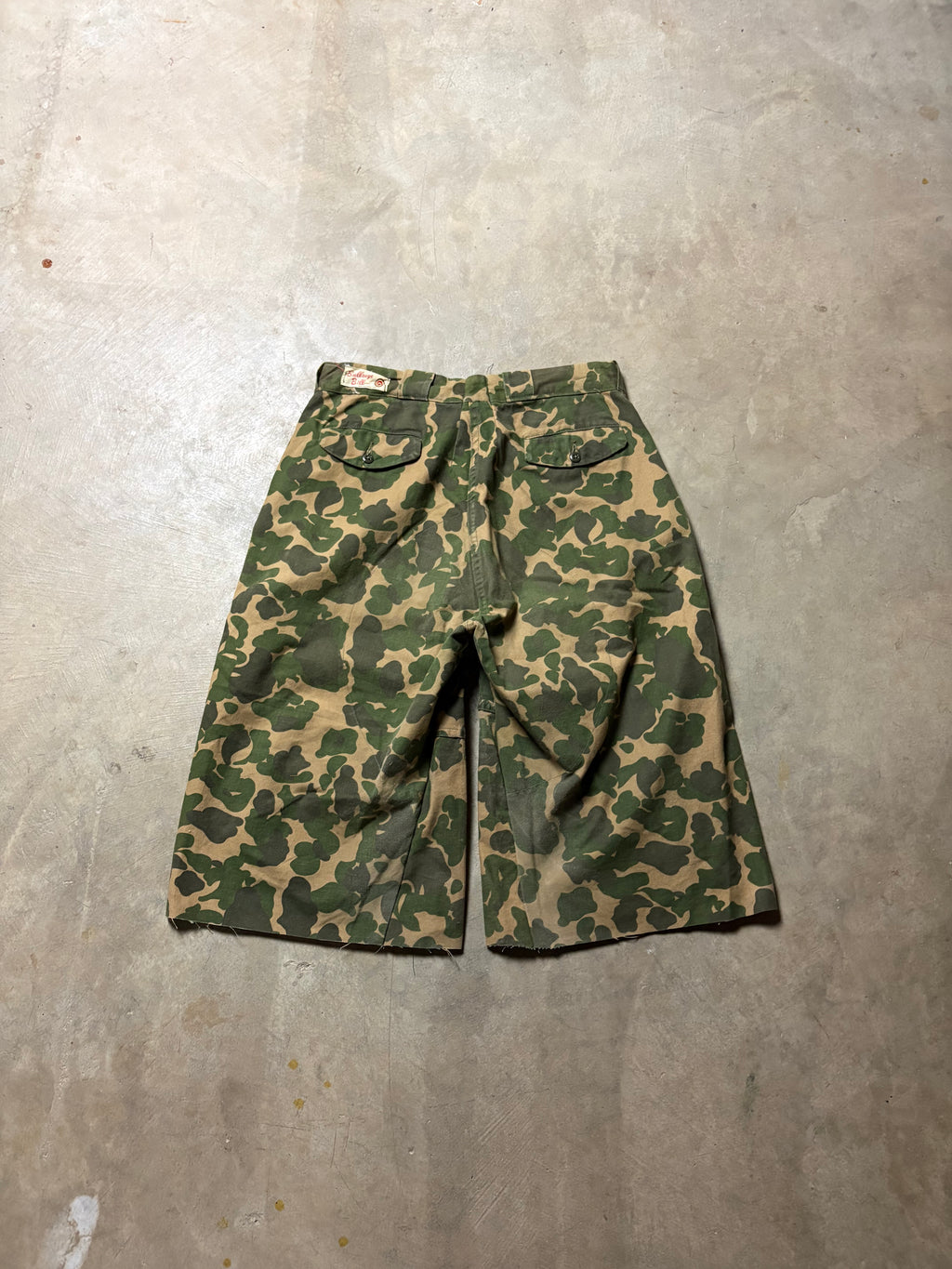 Vintage Duck Camo 3/4 Short - 30