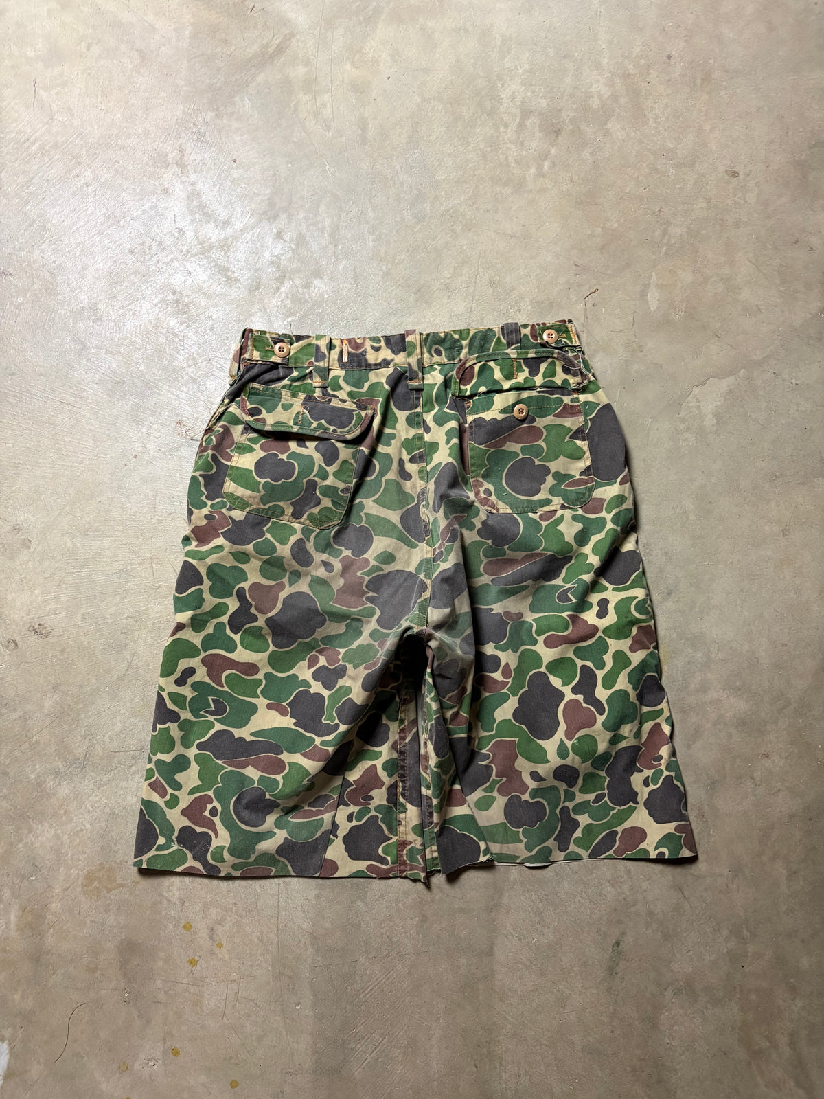 Vintage Duck Camo 3/4 Short - 34