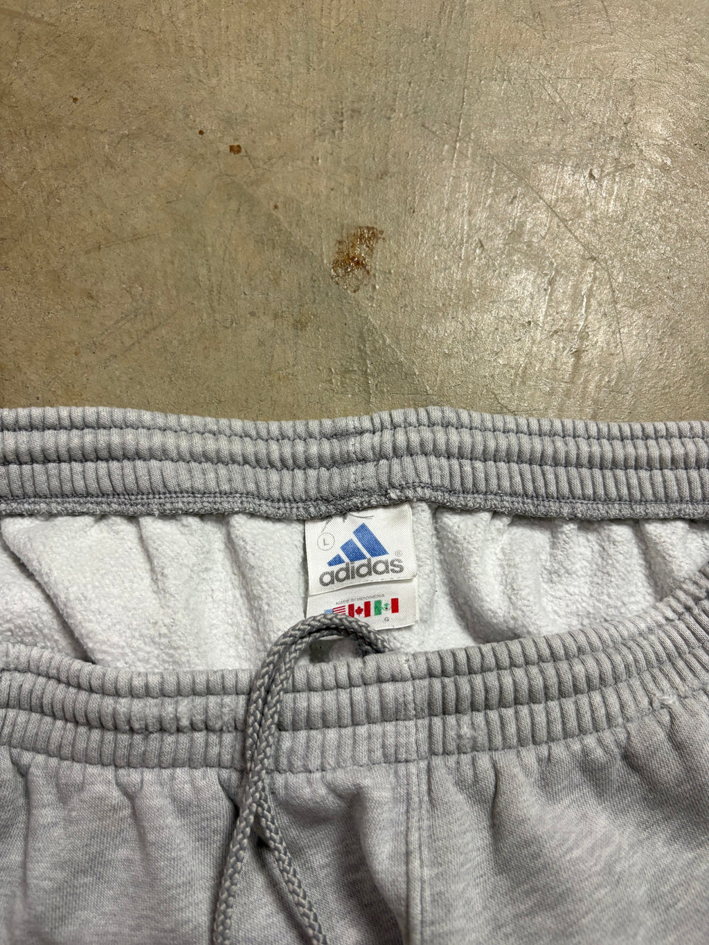 Vintage 90's Adidas Baggy Striped 3/4 Sweatshorts