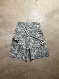Vintage Distressed Military Digital Camo 3/4 Short - 34